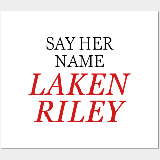 Say-Her-Name-Laken-Riley Posters and Art